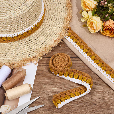 Cotton Lace Ribbon DIY-WH0504-724C-1