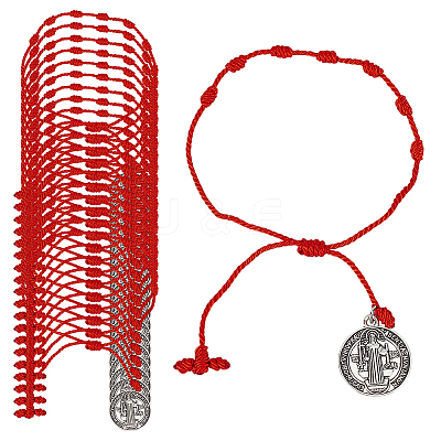 50Pcs Nylon Bracelets BJEW-GO00003-1