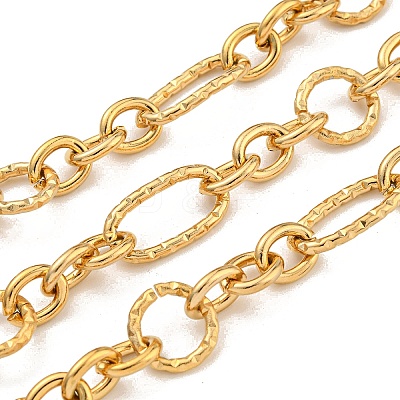 10M Ion Plating(IP) 304 Stainless Steel Figaro Chains CHS-G034-09G-1