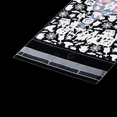 Halloween Theme Plastic Bakeware Bag OPP-Q004-01H-1