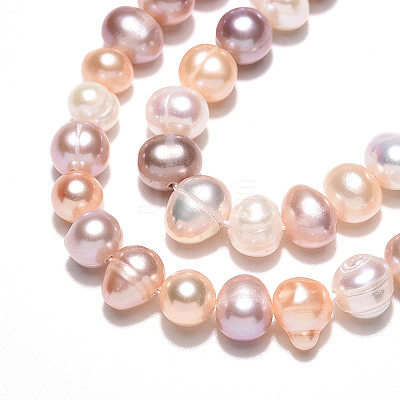 Natural Cultured Freshwater Pearl Beads Strands PEAR-N013-05C-04-1