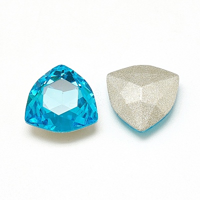 DIY Pointed Back K9 Glass Rhinestone Cabochons RGLA-T071-12mm-010-1