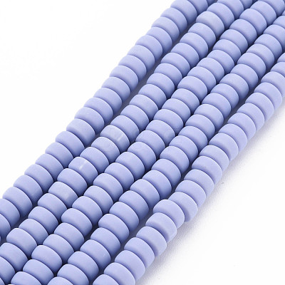 Handmade Polymer Clay Beads Strands CLAY-N008-51-1