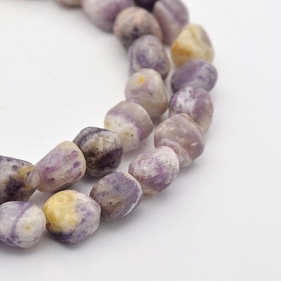 Natural Gemstone Bead Strands G-P070-49-1