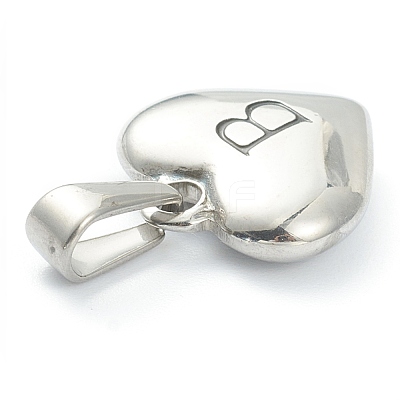 304 Stainless Steel Pendants STAS-P278-01B-P-1