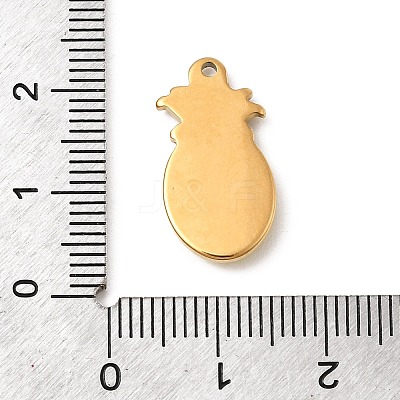 304 Stainless Steel Enamel Pendants STAS-B113-13G-01-1