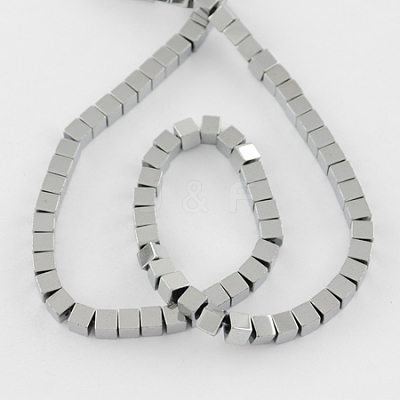 Non-magnetic Synthetic Hematite Beads Strands X-G-Q876-3mm-7-1