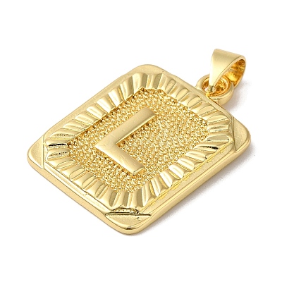 Rack Plating Brass Pendants KK-B092-42G-L-1