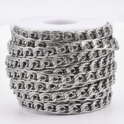 Tarnish Resistant 304 Stainless Steel Lumachina Chains STAS-R100-20-1