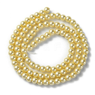 Grade A Glass Pearl Beads HY-J001-4mm-HX013-1