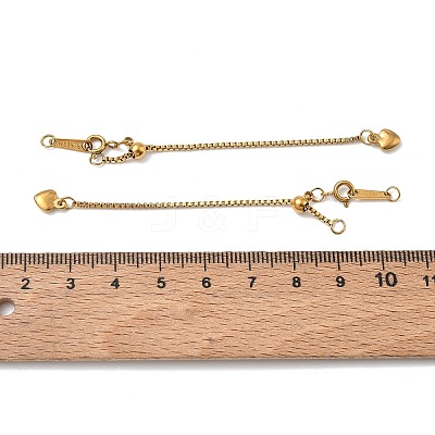304 Stainless Steel Box Chain Extenders SA-CBABC0F-05G-1