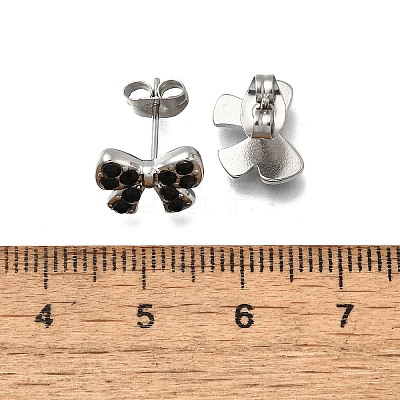 304 Stainless Steel Stud Earrings EJEW-F361-14P-1