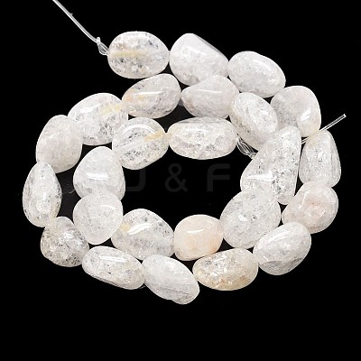 Natural Quartz Crystal Nuggets Bead Strands G-L288-34-1