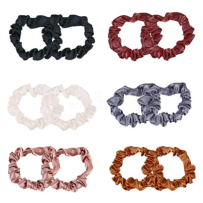 Polyester Hair Accessories OHAR-TADJ0099-02-1