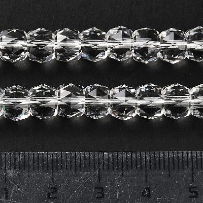 Transparent Glass Beads Strands EGLA-K071-01H-1