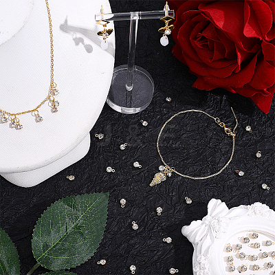 50Pcs Brass Pendants KK-BBC0025-91A-1