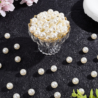 Imitation Pearl Acrylic Beads PEAR-LT0001-02A-1