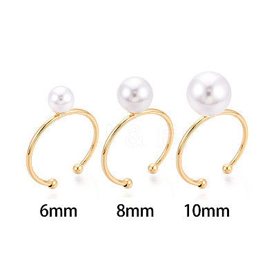 Brass Cup Peg Ring Settings KK-N274-35G-1