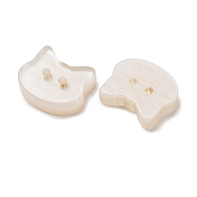 2-Hole Resin Buttons RE-CBA1807-03G-1