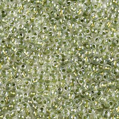 6/0 Transparent Inside Colours Glass Seed Round Beads X1-SEED-N006-004H-1