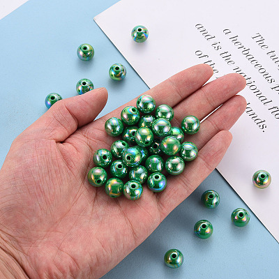 Opaque Acrylic Beads MACR-S370-D12mm-24-1