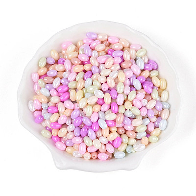 Opaque Colours Luster Glass Seed Beads SEED-N008-02A-M-1