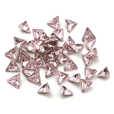 Glass Rhinestone Cabochons FIND-C039-07D-1