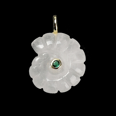 Natural Quartz Crystal Pendants G-A287-01G-01-1