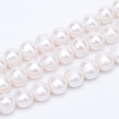 Natural Cultured Freshwater Pearl Beads Strands PEAR-R063-11-1