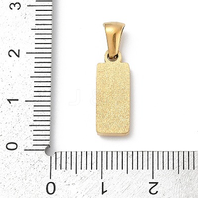 304 Stainless Steel Pendants LS-STAS-Z120-03U-G-1