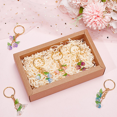Acrylic & Glass Keychain KEYC-NB00007-1