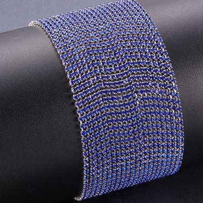 Brass Rhinestone Strass Chains CHC-R125-S6-06S-1