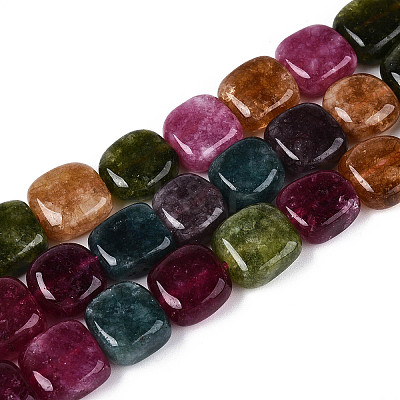 Natural White Jade Beads Strands G-N354-01A-01-1