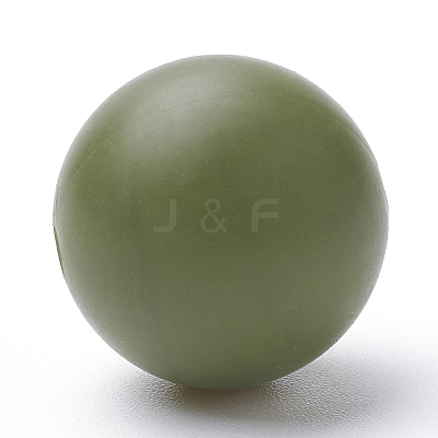 Food Grade Eco-Friendly Silicone Beads LS-SIL-R008C-49-1