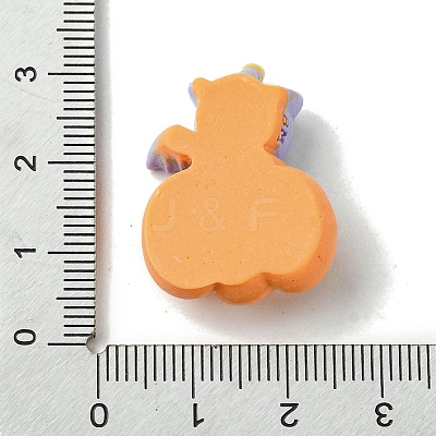 Halloween Theme Opaque Resin Decoden Cabochons CRES-Q219-03G-1