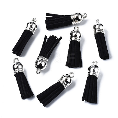 Faux Suede Tassel Pendant Decorations FIND-T002-A39-1