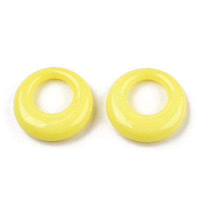 Opaque Acrylic Pendants X-SACR-T356-02-1