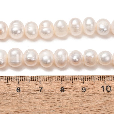 Natural Cultured Freshwater Pearl Beads Strands PA-CBABE82-15C-1