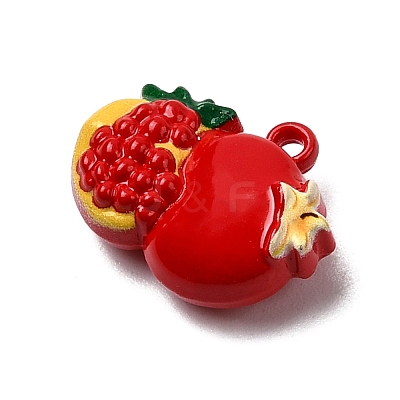 Baking Paint Zinc Alloy Pendants FIND-I070-02B-1