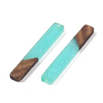 Resin & Wood Big Pendants WOOD-F015-02A-1
