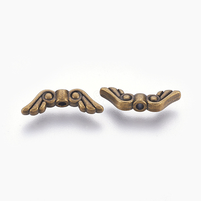 Tibetan Style Alloy Beads TIBEB-A11-3712-AB-FF-1