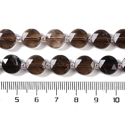 Natural Smoky Quartz Beads Strands G-N342-11-1