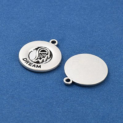 Rack Plating Alloy Pendant FIND-Q108-06AS-1