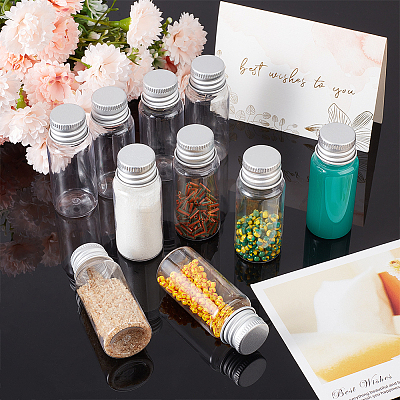 15pcs Plastic Bottles Bead Containers CON-PH0002-81-1
