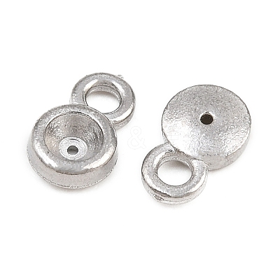 304 Stainless Steel Charm Rhinestone Settings SA-CBAC865-01A-P-1
