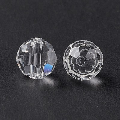 Imitation Austrian Crystal Beads SWAR-F021-8mm-001-1