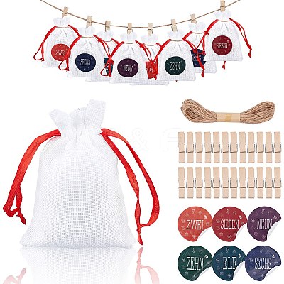 DIY Christmas Gift Bag Making Kits DIY-WH0189-10-1
