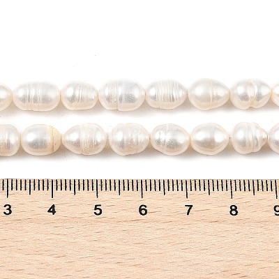 Natural Cultured Freshwater Pearl Beads Strands PEAR-I007-01D-04A-1