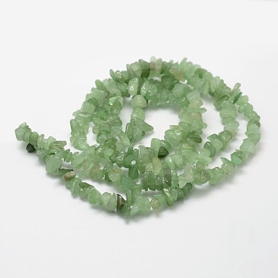 Natural Green Aventurine Beads Strands X-G-F328-24-1