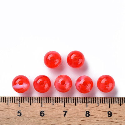 Acrylic Beads MACR-S375-001B-05-1